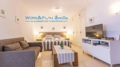 Apartamento moderno e brilhante em Sevilha