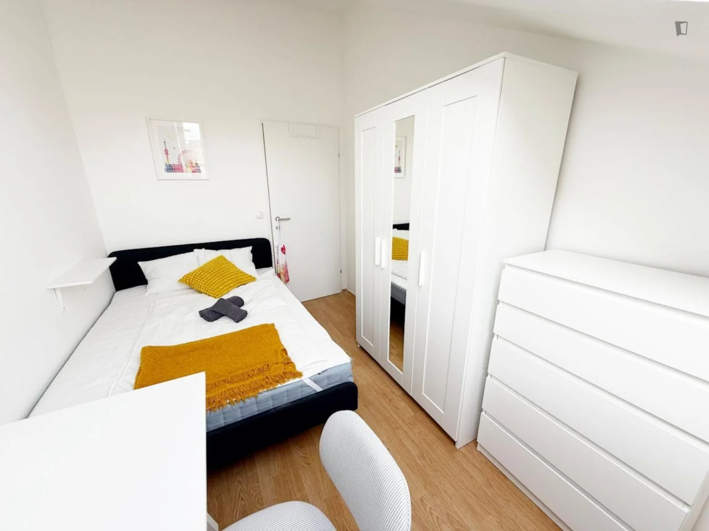 Studentenfreundliches Zimmer in  mit modernen Annehmlichkeiten