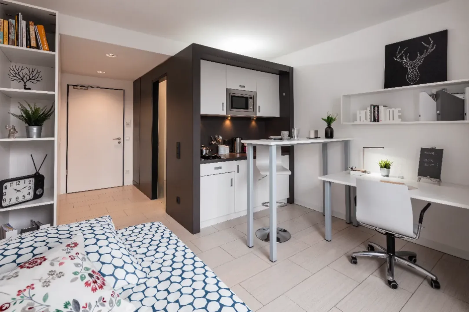 Elegante estudio cerca del campus en 
