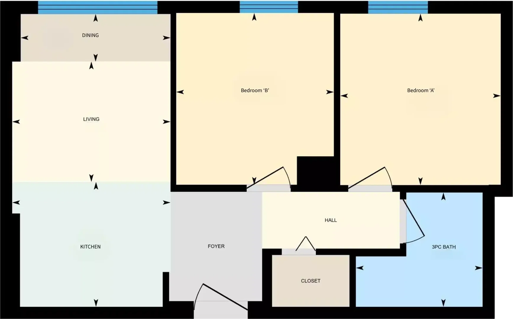 Zimmer in Studentenwohnung in  zu vermieten, voll möbliert