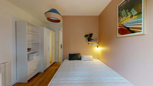 Quarto para alugar ao mês em Toulouse