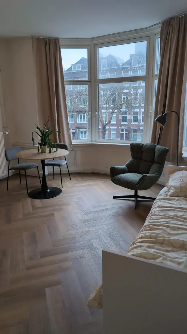 Chic studio apartment near campus in 