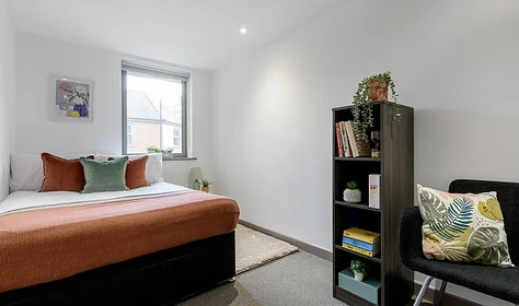 Entire apartment in residence at 100 Matilda St, Sheffield City Centre, Sheffield S1 4QF, UK, image 1 of 13