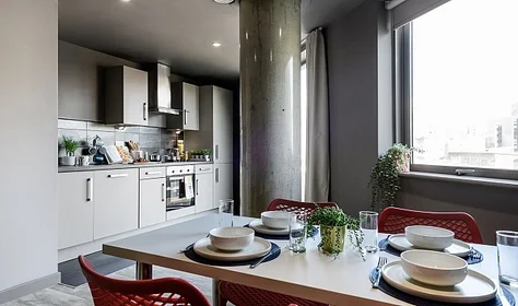 Entire apartment in residence at 100 Matilda St, Sheffield City Centre, Sheffield S1 4QF, UK, image 5 of 13
