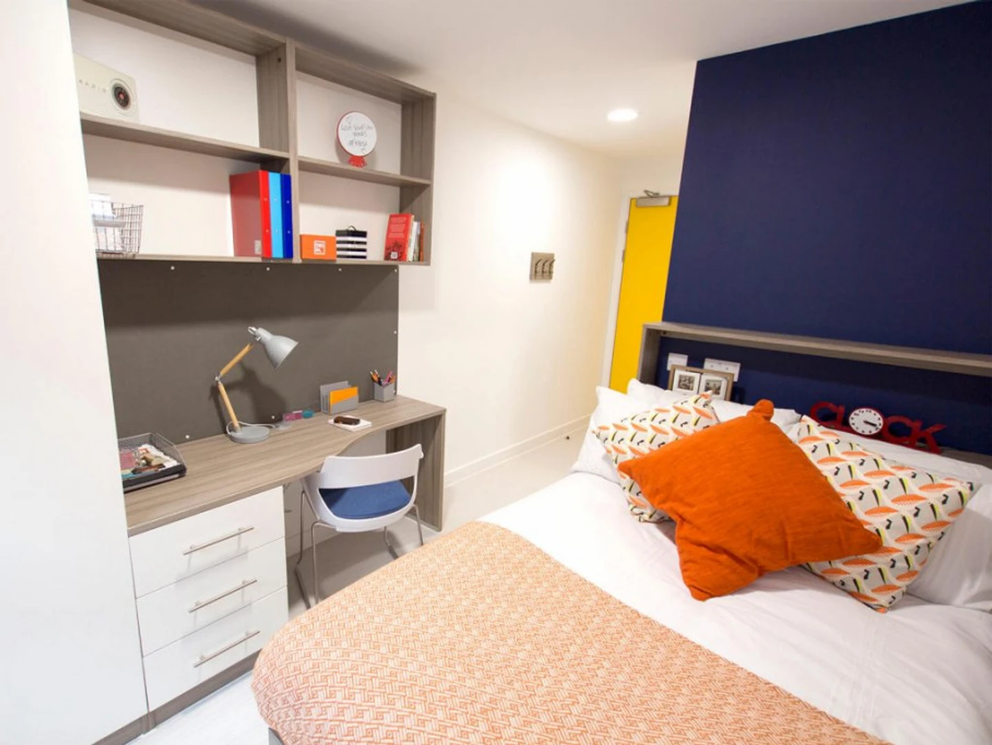 Glasgow de çift kişilik yataklı kiralık oda