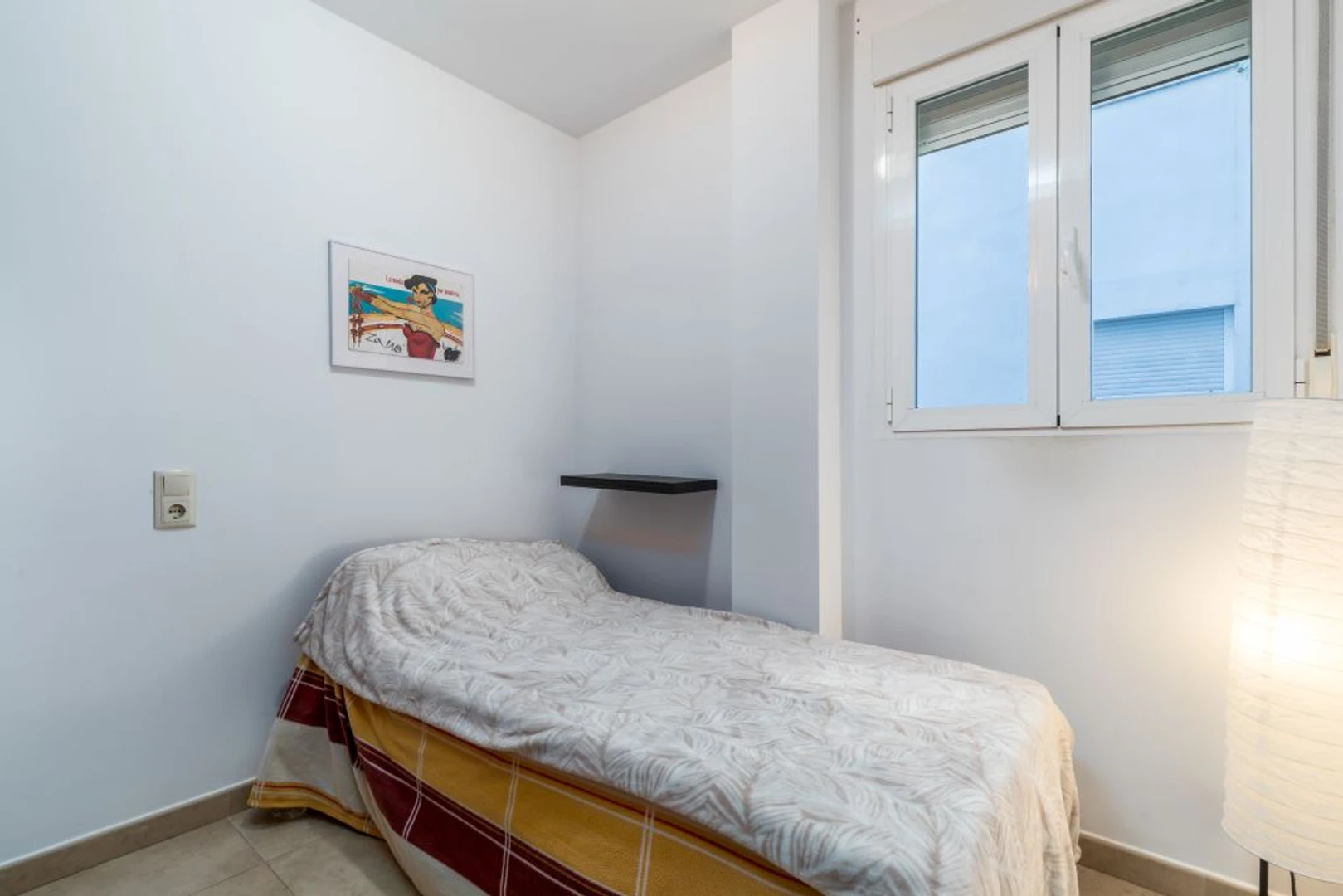 valencia de çift kişilik yataklı kiralık oda