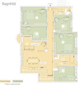 Privatzimmer in der Copenhagen, Denmark, bild 19 von 19
