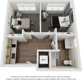 Chambre privée à West Livingston Street, image 1 de 10