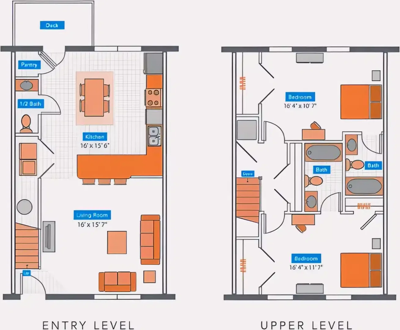 Habitación para estudiantes en  con área de estudio y facilidades compartidas