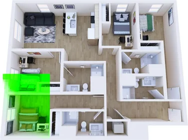 Habitación privada en South Milton Road, imagen 4 de 25