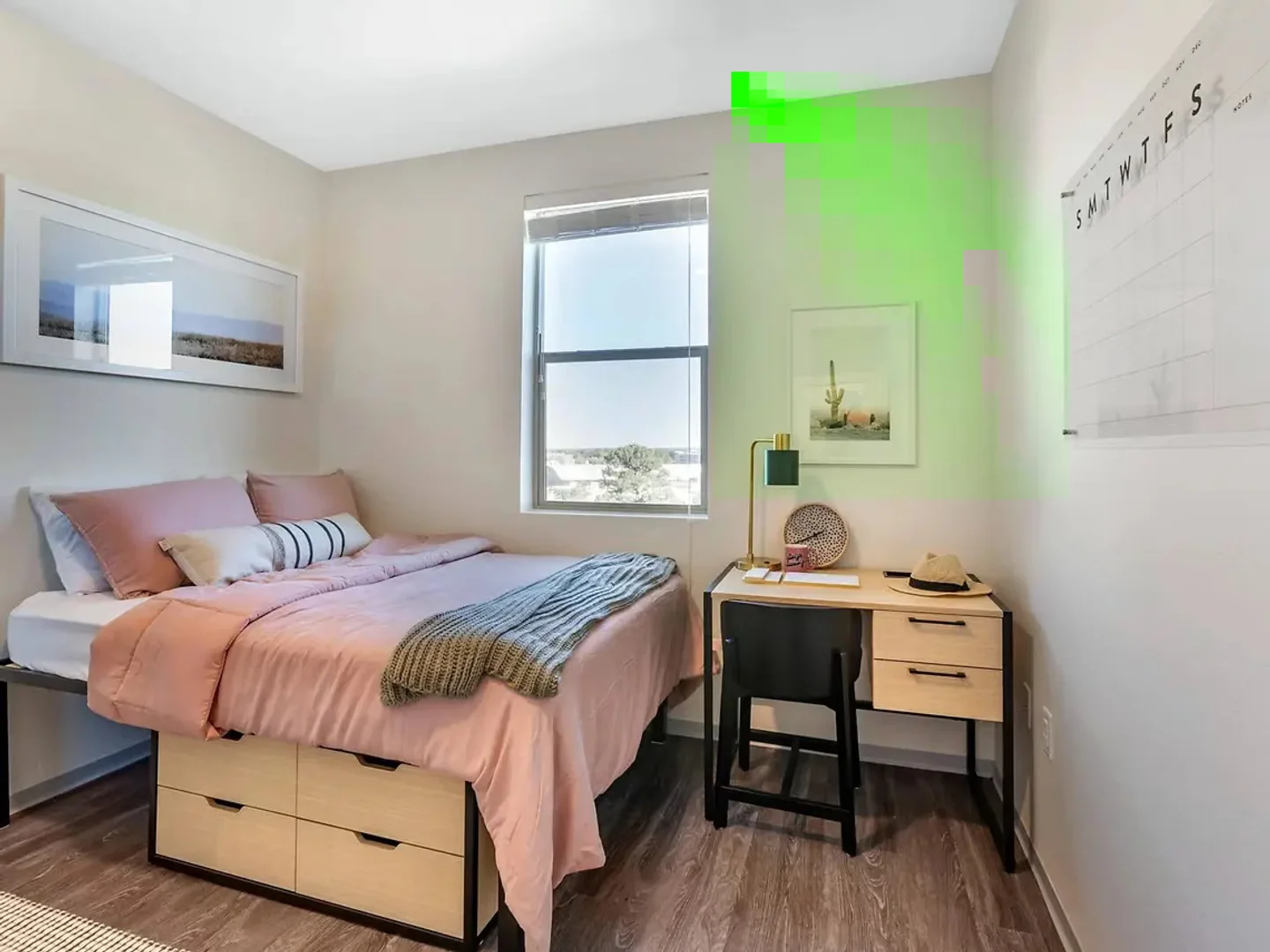 Habitación para estudiantes en  con modernas comodidades
