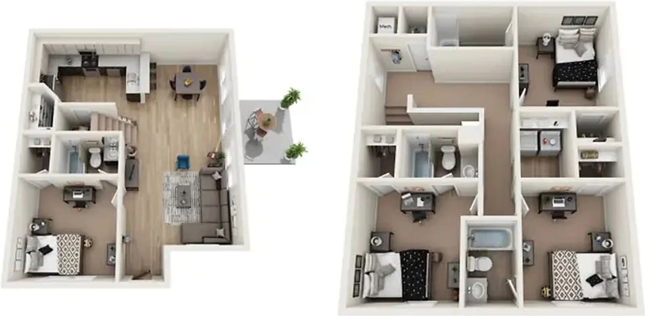 Comfortable and spacious student room in 
