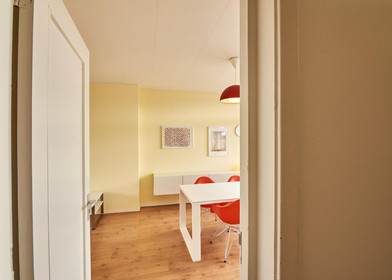 Bright private room in Rīga