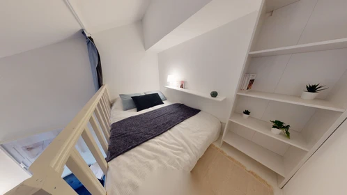 Habitación en alquiler con cama doble Burdeos