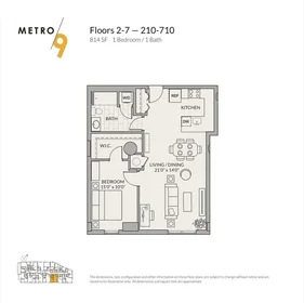 Entire apartment in residence at 9, Medford St., Unit 410, Assembly Square, Somerville, MA, 02143, image 28 of 28