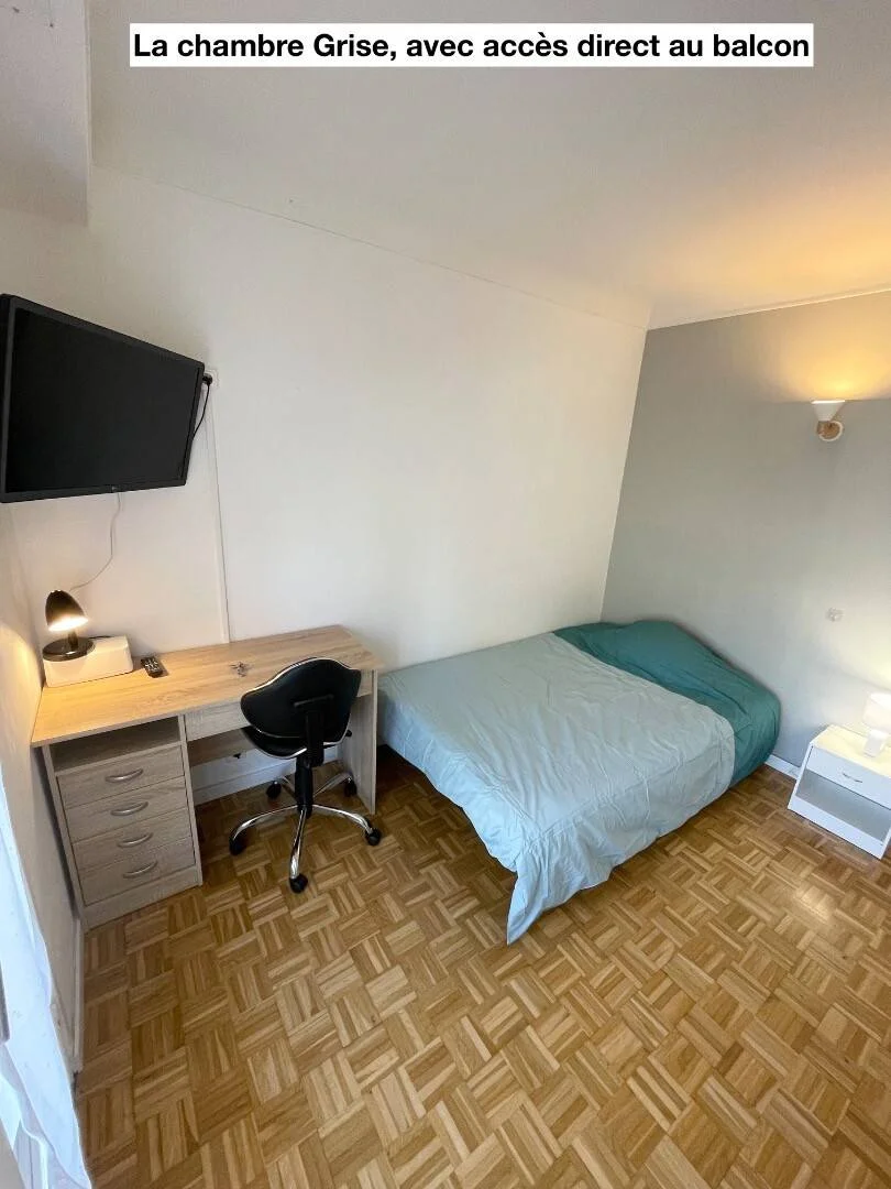 Zimmer in Studentenwohnung in  zu vermieten, voll möbliert