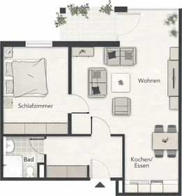 整套公寓 在 Mirecourtstraße 2A, 6的图像1