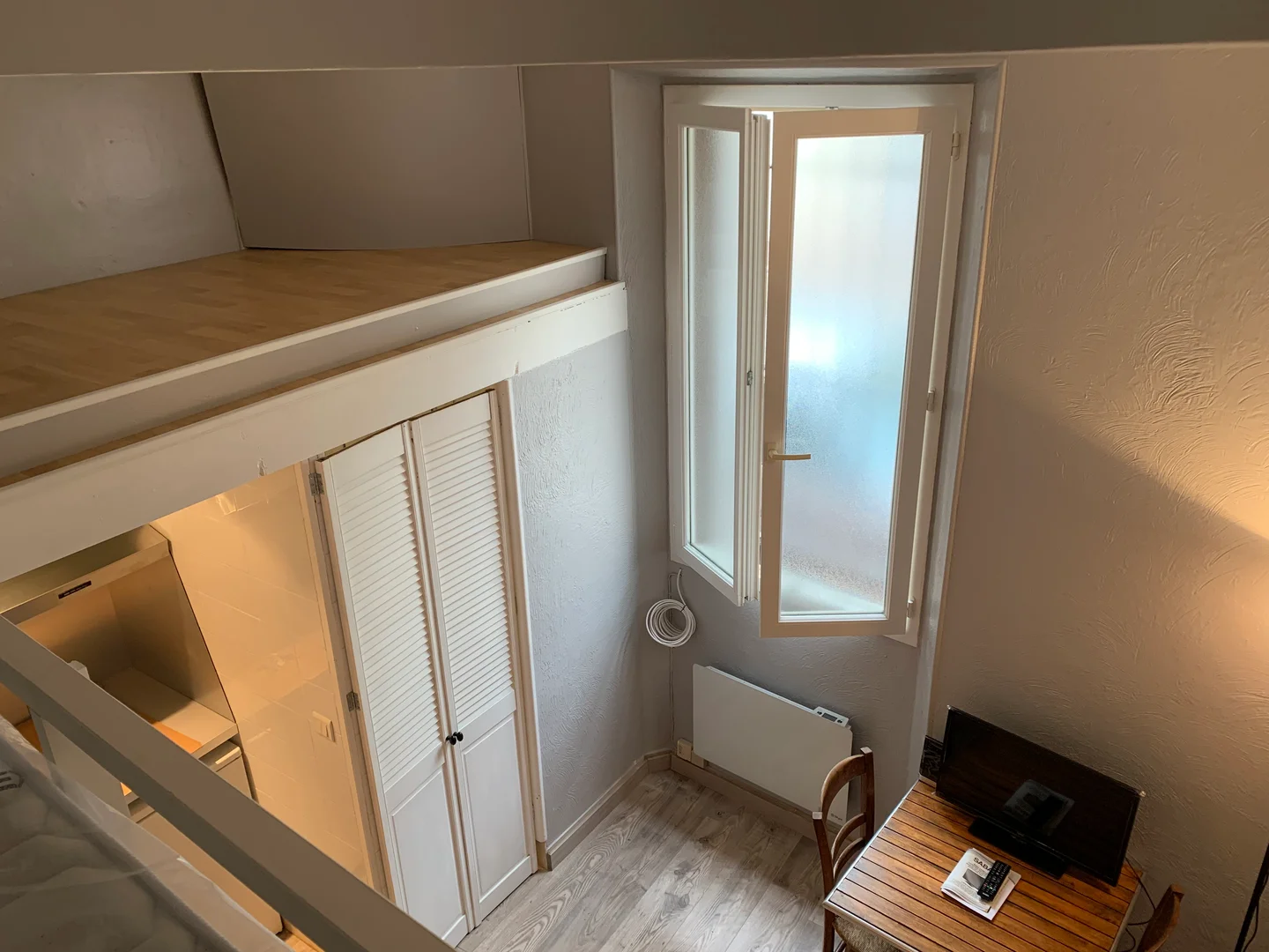 Modern student studio with complete amenities in
