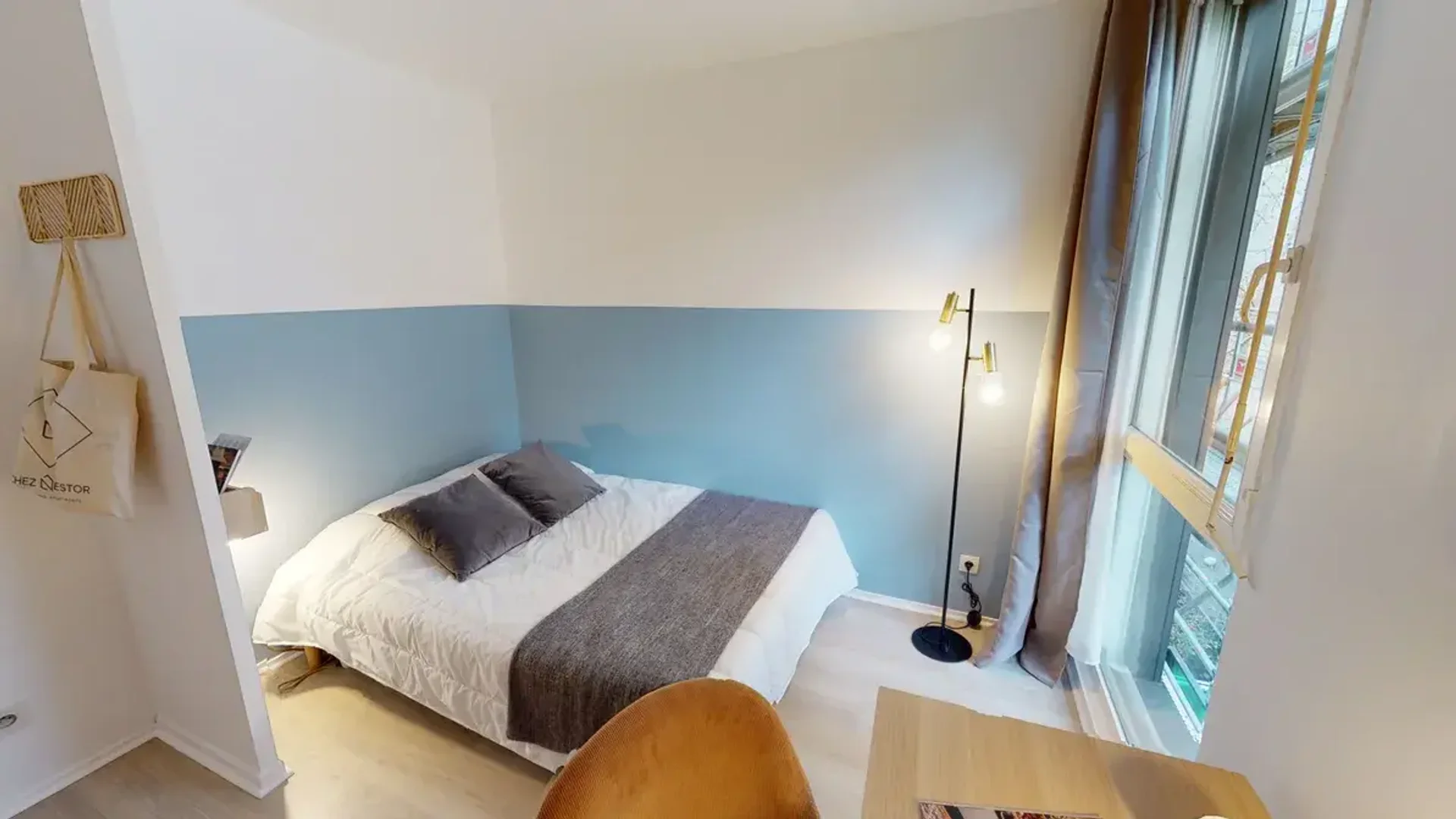 Compact studio apartment ideal for students in