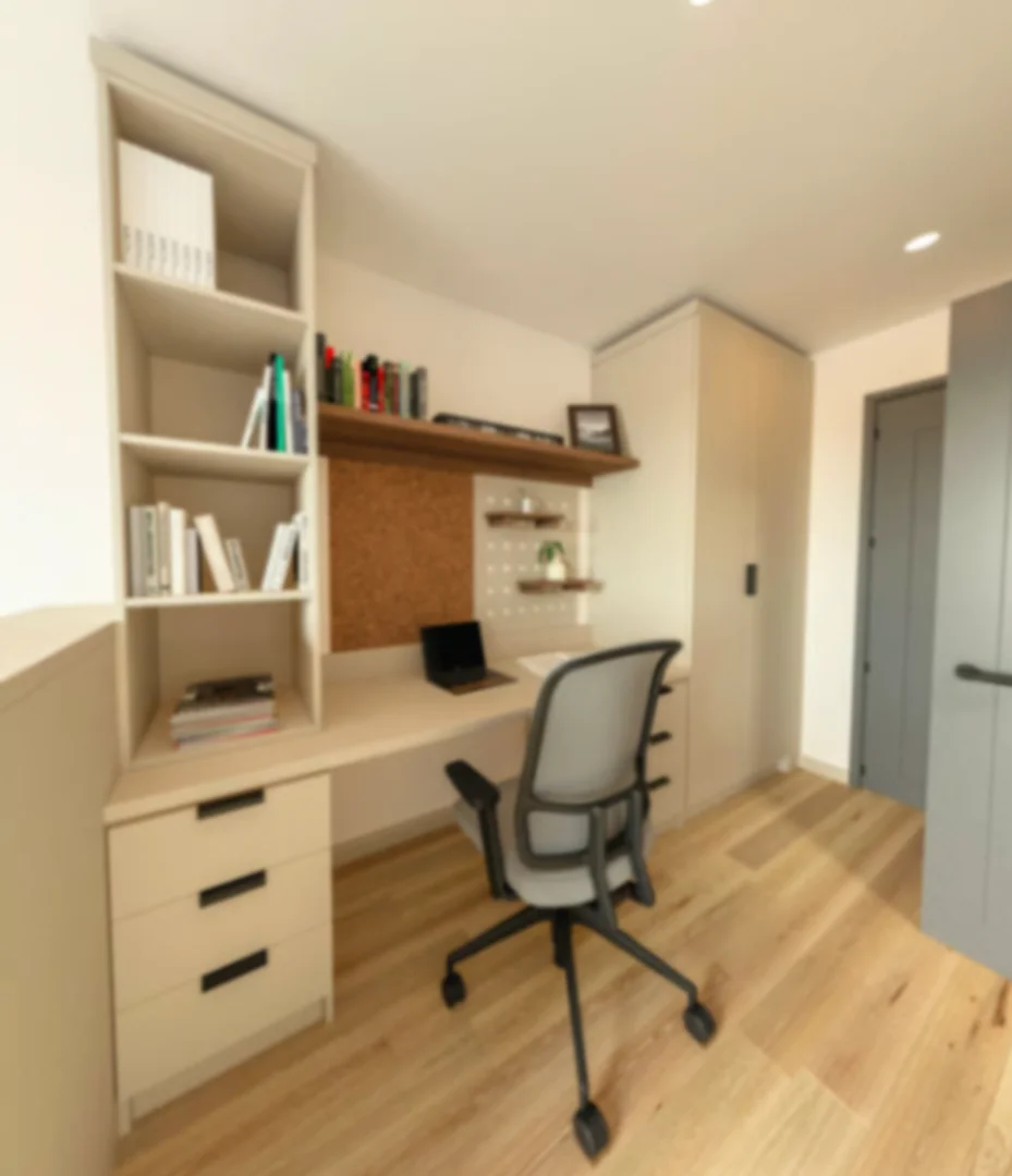 Self-contained studio for students in central 