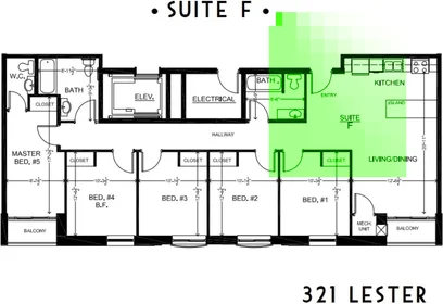 Chambre privée à Lester Street, image 1 de 10