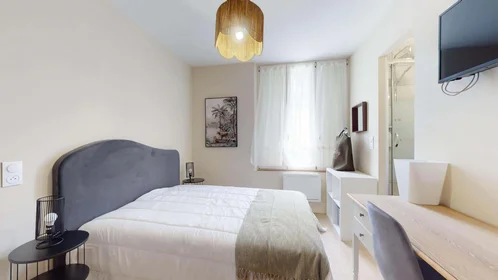 Chambre privée à 30 Rue Bacquenois, 51100 Reims, France, image 1 de 10