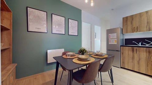 Quarto privado em 70 Rue Michelet, 42100 Saint-Étienne, France, imagem 15 de 21