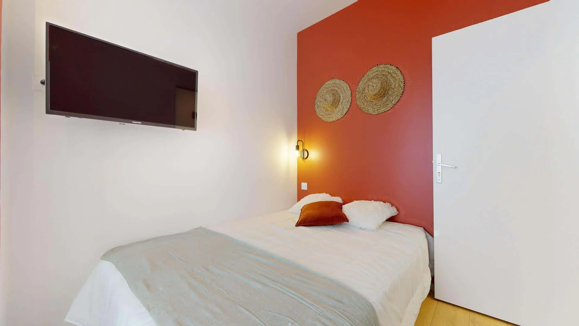 Habitación en apartamento estudiantil en alquiler en , completamente amueblado