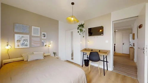 Chambre privée à 2 Rue de Wassy, 44100 Nantes, France, image 6 de 22