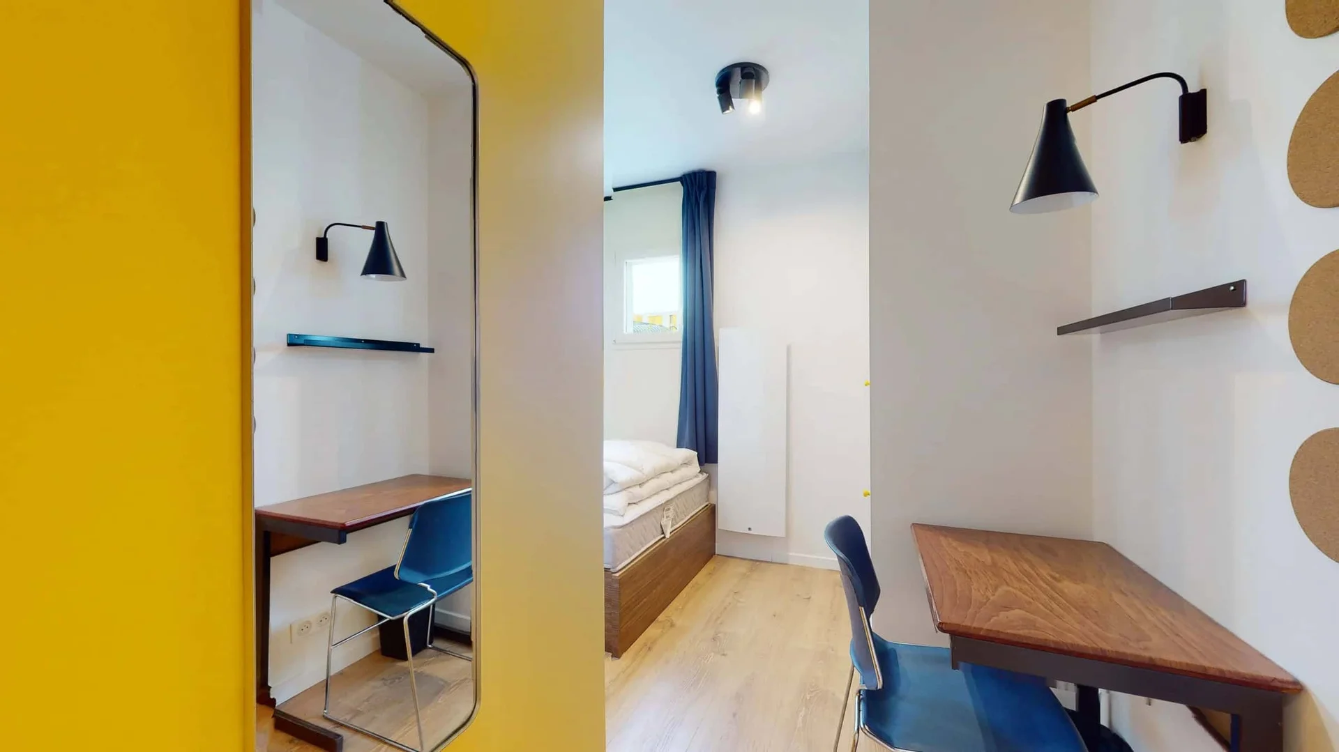 Komfortables und geräumiges Studentenzimmer in 