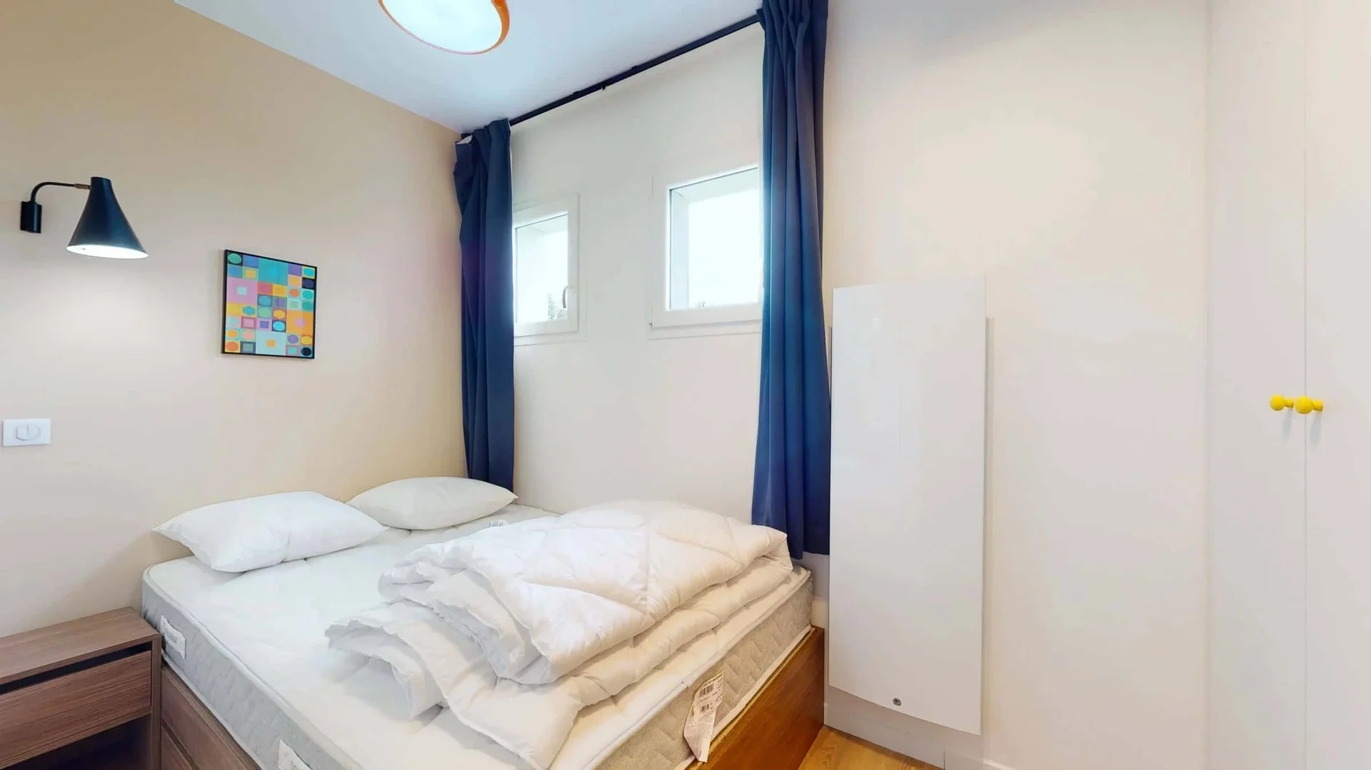 Bezahlbares Zimmer für Studenten mit ausreichender Beleuchtung in 