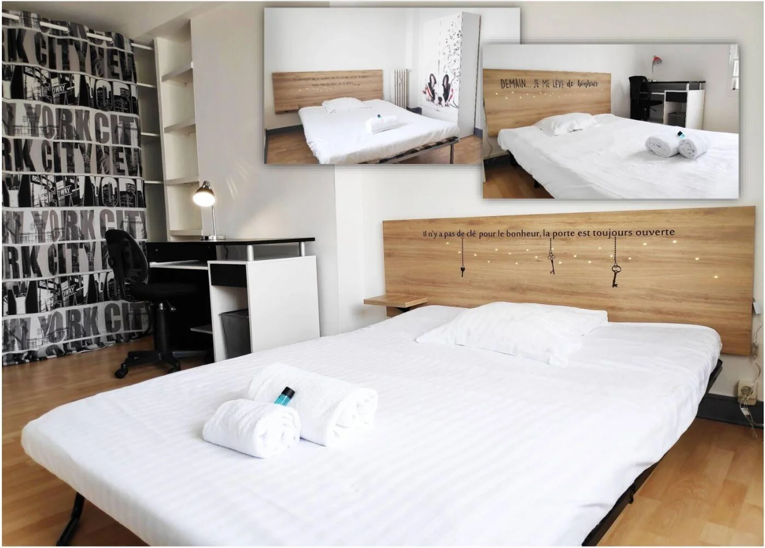 Habitación para estudiantes en  con modernas comodidades
