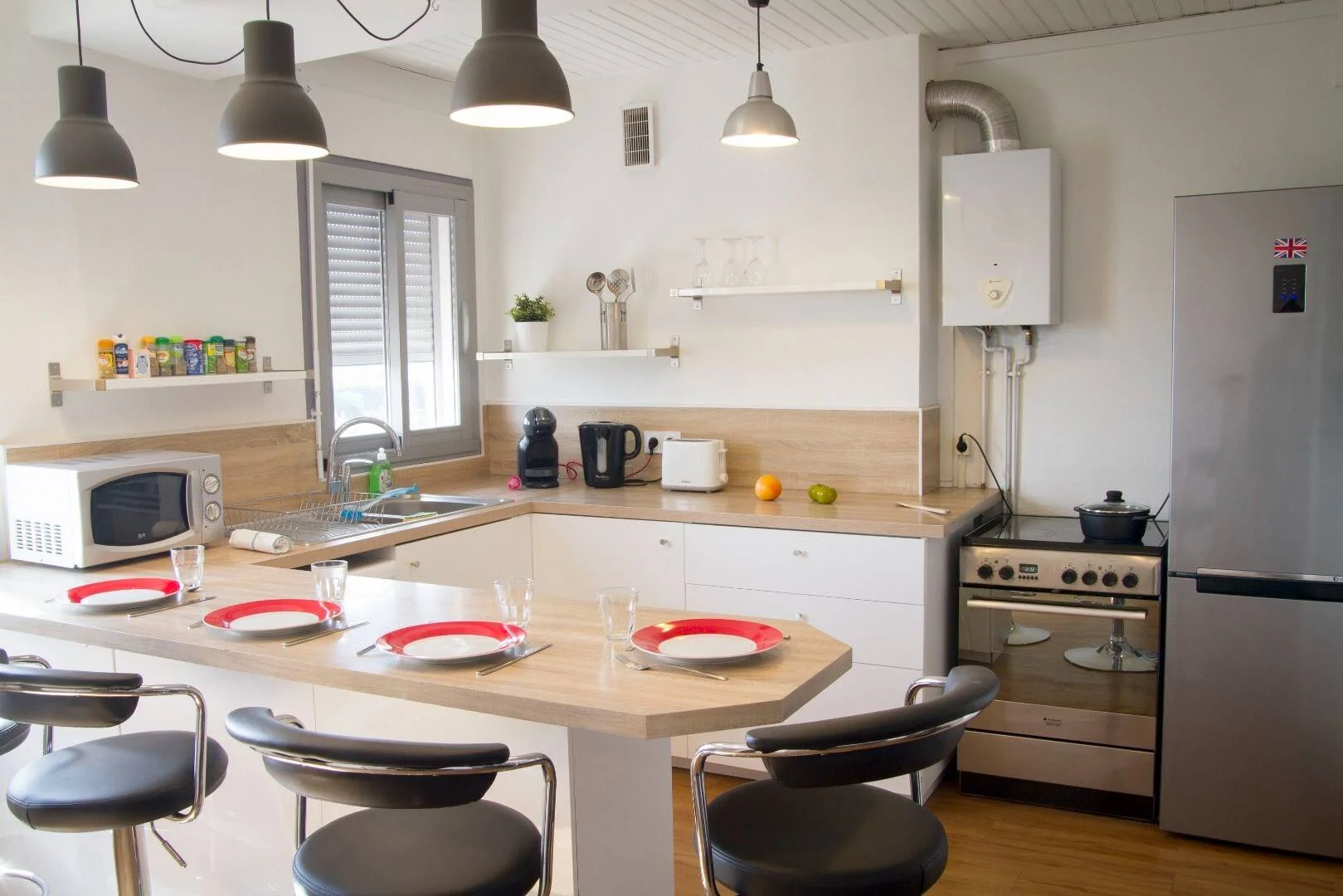 Habitación para estudiantes en  con modernas comodidades