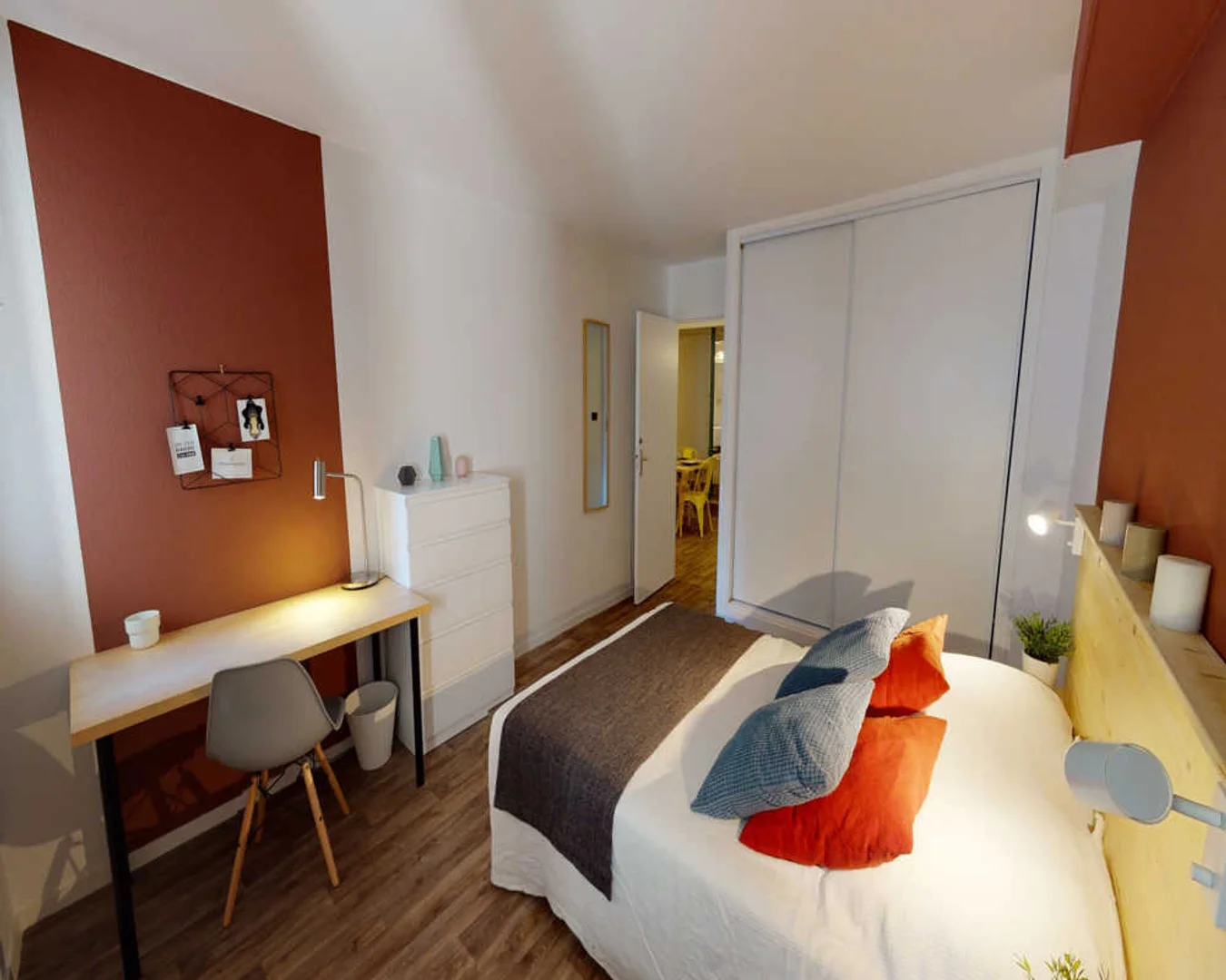 Studentenfreundliches Zimmer in mit modernen Annehmlichkeiten