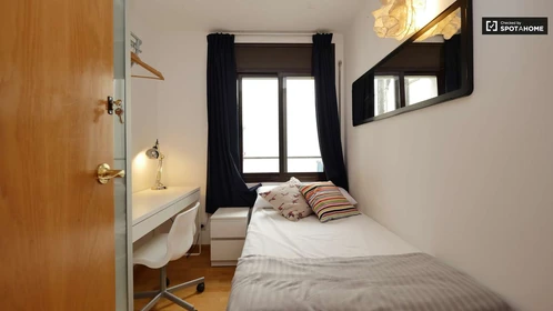 Chambre à louer avec lit double Barcelona