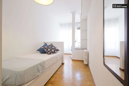 Quarto para alugar ao mês em Madrid