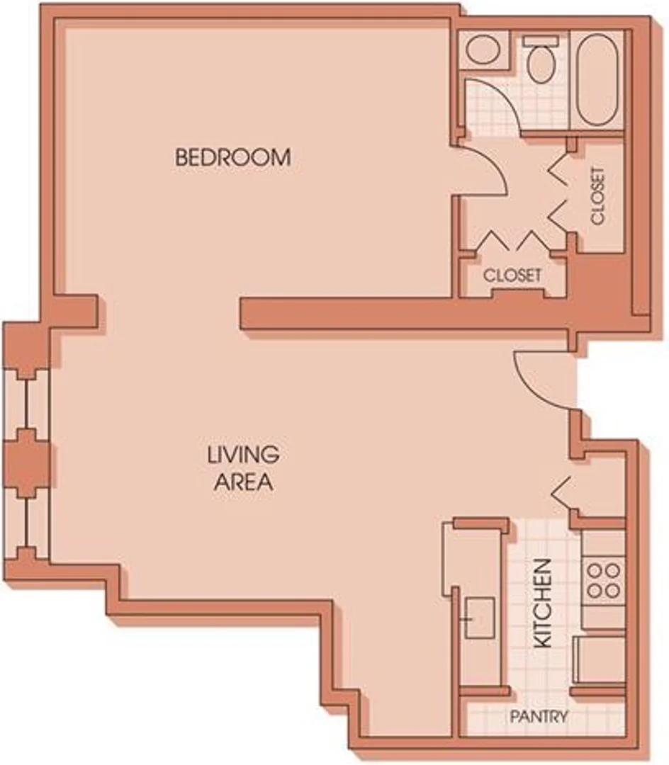 Studio compact idéal pour les étudiants dans 
