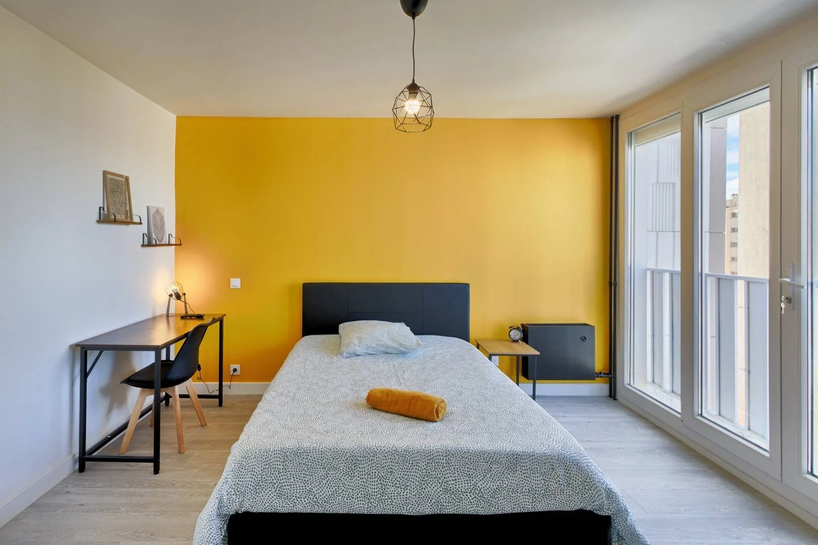 Quarto de estudante funcional perfeito para estudar em 