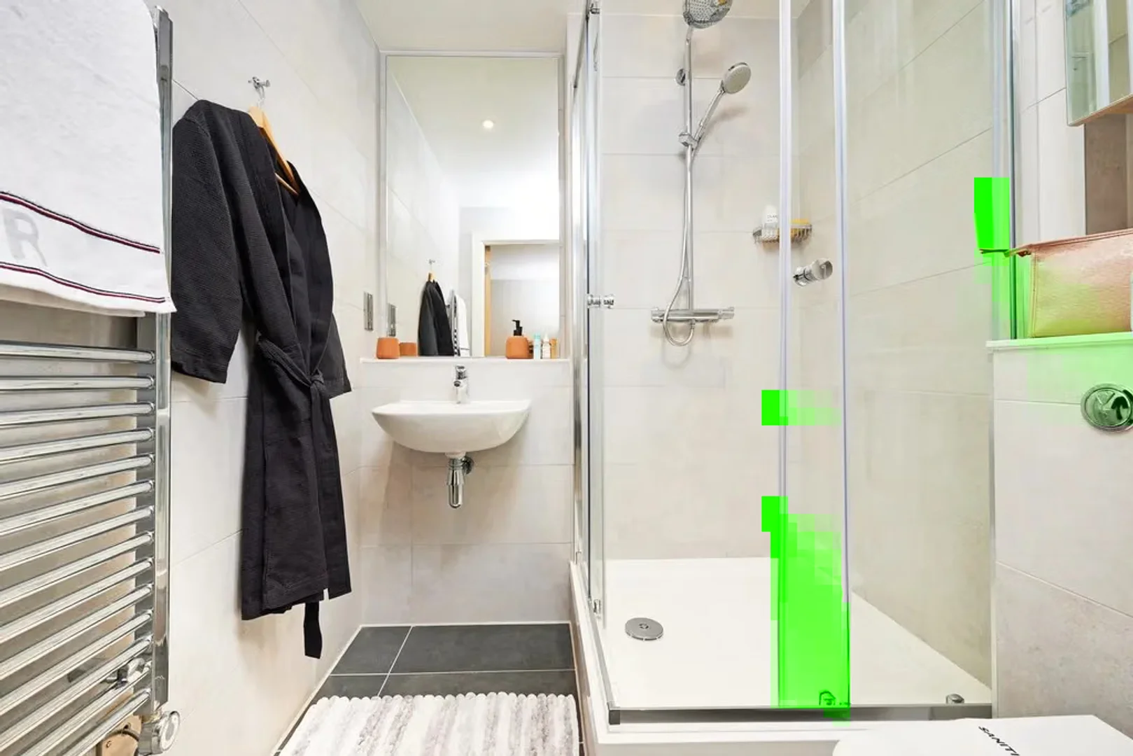 Zimmer in Studentenwohnung in  zu vermieten, voll möbliert