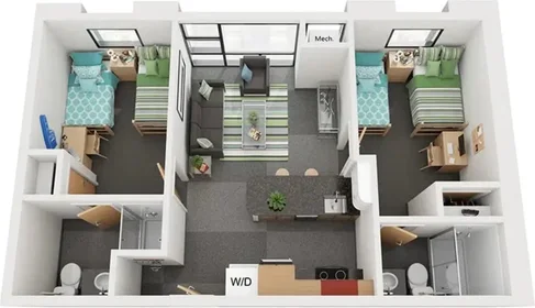 Habitación privada en Thompson Street, imagen 1 de 10
