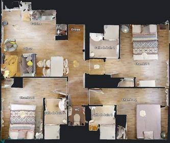 Quarto privado em 8 Rue Camy, imagem 9 de 14