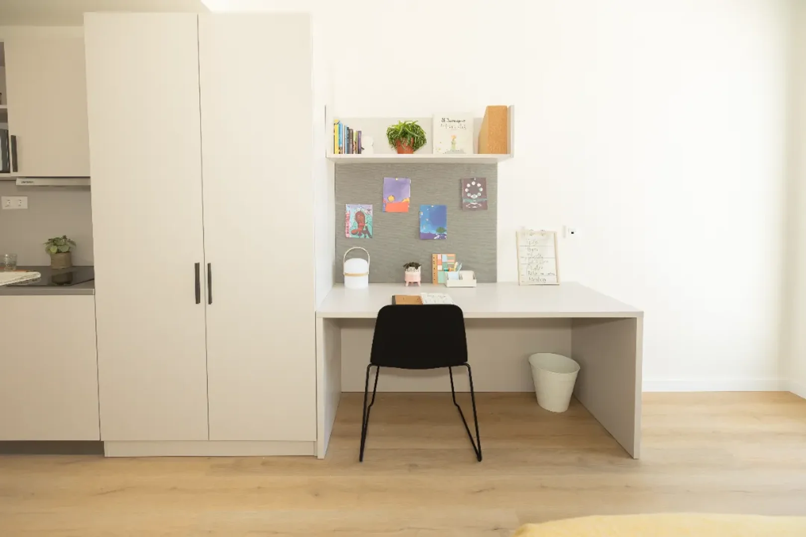 Habitación estudiantil económica con ubicación conveniente en