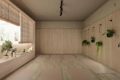 Habitación privada en residencia en Via Tancredi da Pentima, imagen 21 de 34