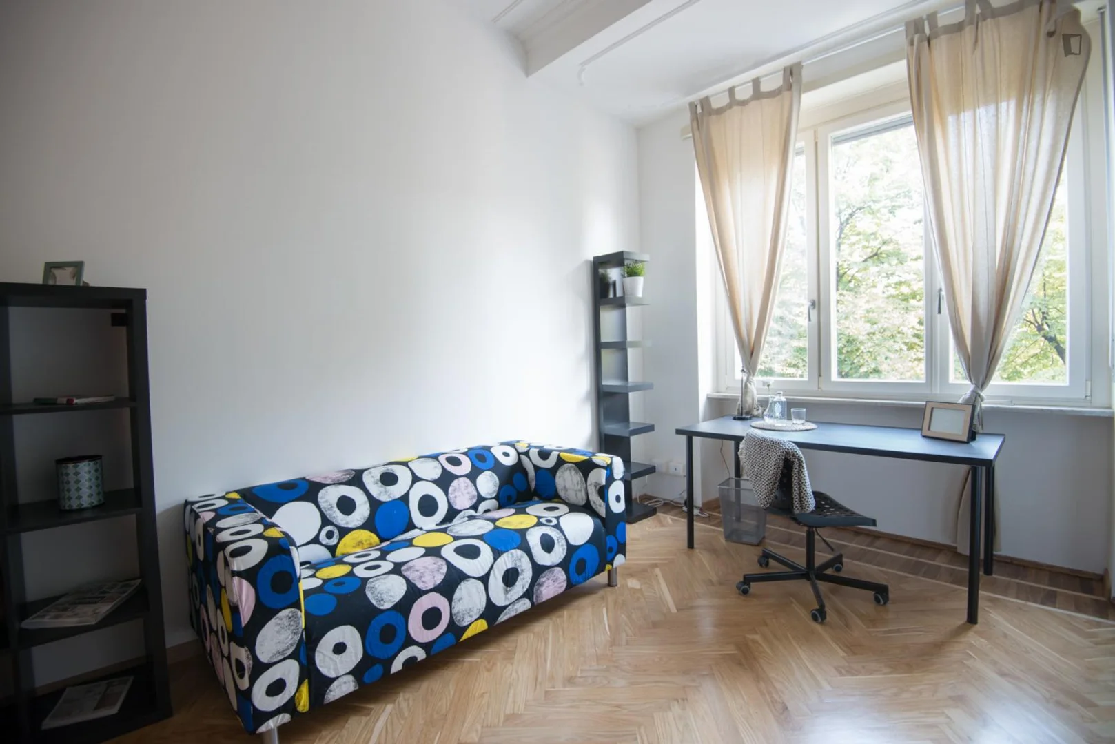 Quarto amigo do estudante em  com comodidades modernas