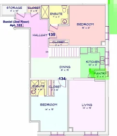Özel oda konumu Columbia Street West, 11 18 görüntüsü