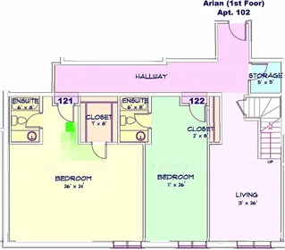 Özel oda konumu Columbia Street West, 15 18 görüntüsü