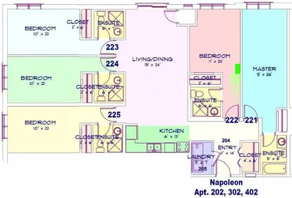 Özel oda konumu Columbia Street West, 9 18 görüntüsü