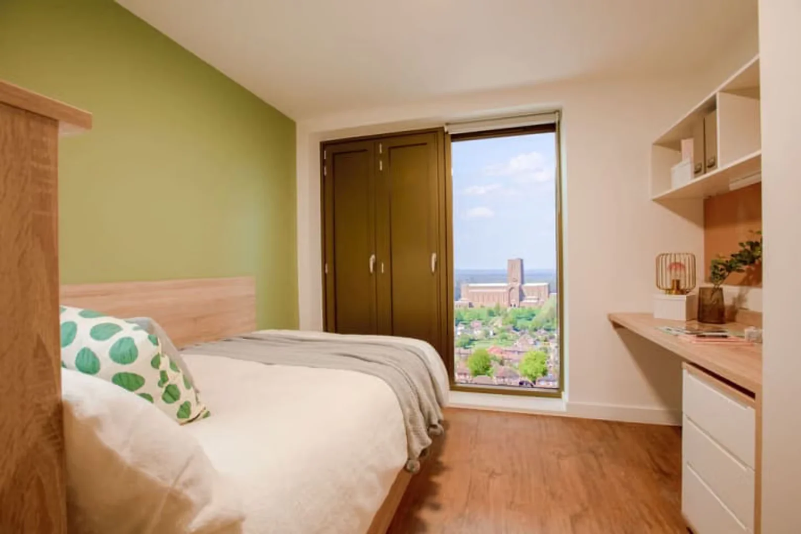 Apartamento estúdio chique perto do campus em 