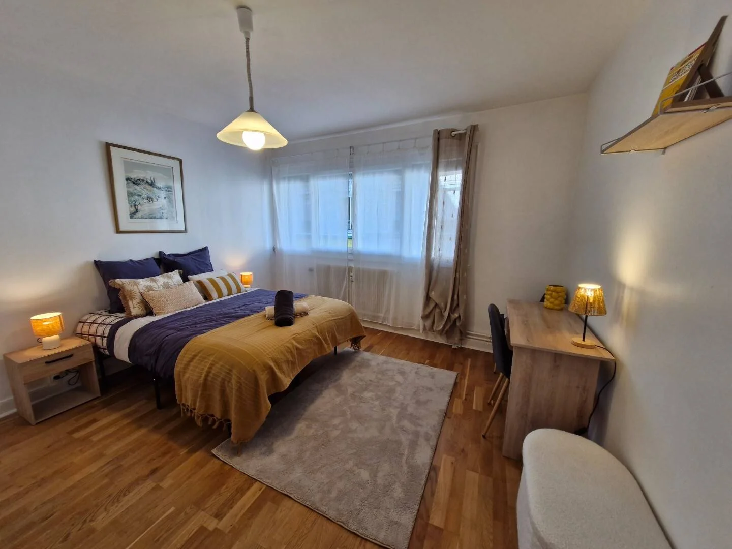 Chambre à louer dans un appartement d'étudiant à , entièrement meublée