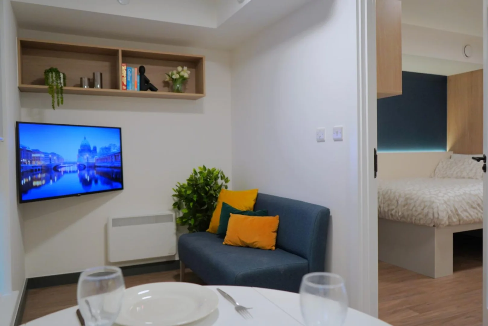 Quarto acolhedor para estudantes disponível em 